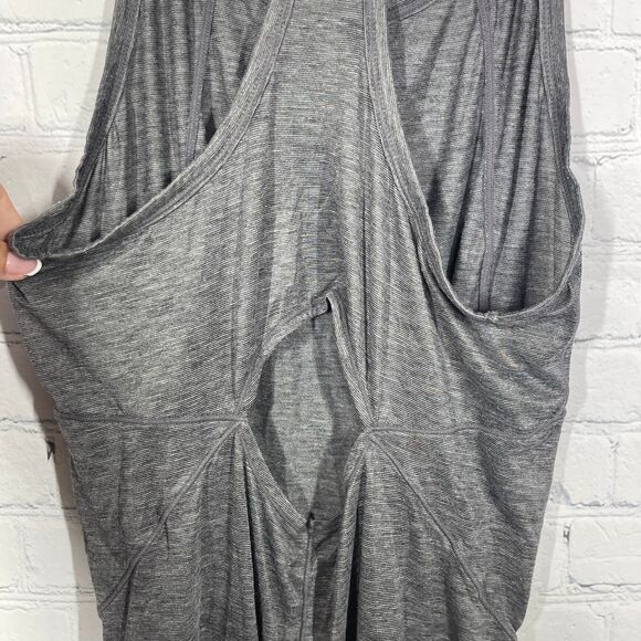 Athleta Racerback Top Women Small Plaid Striped Tennis Activewear Athleisure - Picture 6 of 9